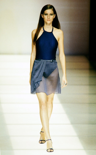 Gisele Bundchen, 1996 Runway Modeling